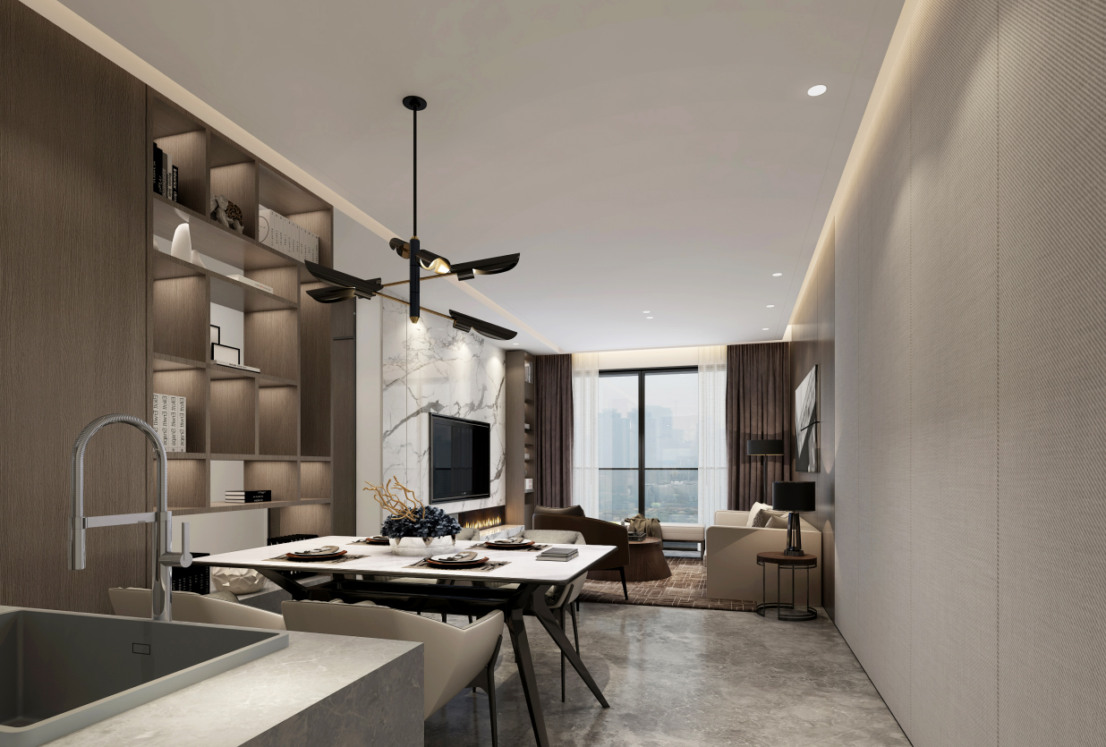 柳州樣板房17-01（現代歐式）(圖1)